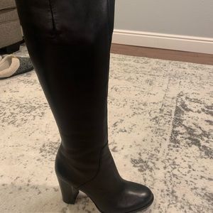 Black leather Sam Edelman Boots